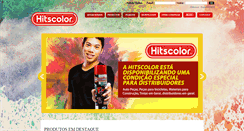 Desktop Screenshot of hitscolorspray.com.br