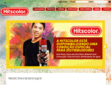 Tablet Screenshot of hitscolorspray.com.br